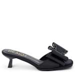 WOMENS HOLLAND DRESS SANDAL - BLACK