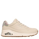 WOMENS UNO JUNGLE NITE SNEAKER - NATURAL