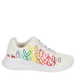 WOMENS UNO SHININ' HEARTS SNEAKER - WHITE