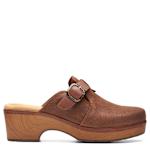 WOMENS PAIZLEE NORA CLOG - COGNAC