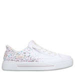 WOMENS SLIP-INS BOBS SOCIAL SLIP ON SNEAKER - WHITE