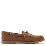 WOMENS A/O 2 EYE BOAT SHOE - TAN