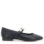 WOMENS ELIANE-C FLAT - BLACK