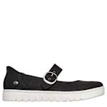 WOMENS SLIP-INS ARCH COMFORT SUNFEST FLAT - BLACK
