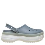 WOMENS STACKED CLOG - BLUE