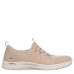 WOMENS ARCH FIT VIRTUE DAHLIA SLIP ON SNEAKER - TAUPE
