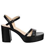WOMENS DYANNA PLATFORM SANDAL - BLACK