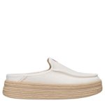 WOMENS AUSTIN LIFT ESPADRILLE WOVEN SNEAKER - OFF WHITE
