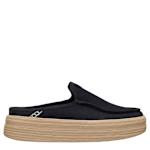 WOMENS AUSTIN LIFT ESPADRILLE WOVEN SNEAKER - BLACK