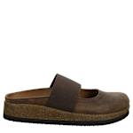 WOMENS BASSI CLOG - BROWN