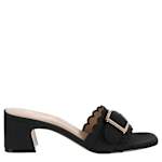 WOMENS MACI SLIDE SANDAL - BLACK