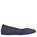 WOMENS CLEO WALK FLAT - NAVY