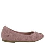 WOMENS CLARET FLAT - BLUSH