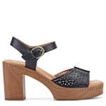 WOMENS QUINTY PLATFORM SANDAL - BLACK