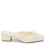 WOMENS GENEVA MULE - IVORY