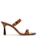 WOMENS GEORGIE SLIDE SANDAL - BROWN