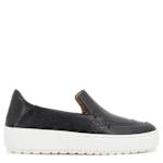 WOMENS CAMI SLIP ON SNEAKER - BLACK