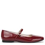WOMENS BELOVED FLAT - DARK RED