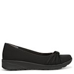 WOMENS GAINES WEDGE SLIP-ON - BLACK
