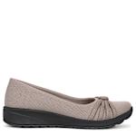 WOMENS GAINES WEDGE SLIP-ON - LATTE
