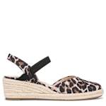 WOMENS PILAR ESPADRILLE WEDGE SANDAL - TAN