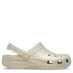 WOMENS CLASSIC PEARL SHINE CLOG - BEIGE