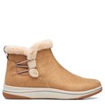 WOMENS BREEZE FUR SNEAKER - TAN