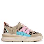 WOMENS LAUREL PLATFORM SNEAKER - TAN