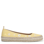 WOMENS BENITA FLAT - PALE YELLOW