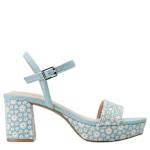 WOMENS PENNIE PLATFORM SANDAL - BLUE