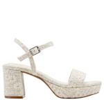 WOMENS PENNIE PLATFORM SANDAL - IVORY