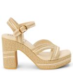 WOMENS ADELAIDE PLATFORM SANDAL - SAND