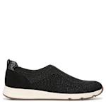 WOMENS RESPECT SLIP ON SNEAKER - BLACK