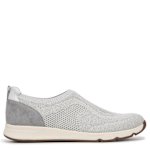 WOMENS RESPECT SLIP ON SNEAKER - GREY