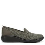 WOMENS BOULEVARD SLIP ON SNEAKER - DARK GREEN
