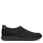 WOMENS RESPECT SLIP ON SNEAKER - BLACK
