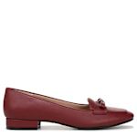 WOMENS CLAUDINE FLAT - DARK RED