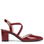 WOMENS APRIL PUMP - DARK RED