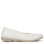 WOMENS KHLOE FLAT - OFF WHITE