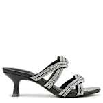 WOMENS NIGHT OUT DRESS SANDAL - BLACK
