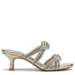 WOMENS NIGHT OUT DRESS SANDAL - ROSE GOLD