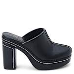 WOMENS KRISTA PLATFORM MULE PUMP - BLACK