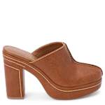 WOMENS KRISTA PLATFORM MULE PUMP - TAN