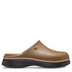WOMENS DYLAN NOTCHED CLOG - TAN