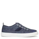 WOMENS HANGOUT SLIP ON SNEAKER - NAVY