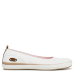 WOMENS EZ DOES KNIT FLAT - WHITE