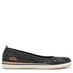 WOMENS EZ DOES KNIT FLAT - BLACK