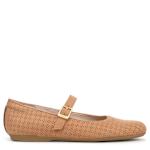 WOMENS WEXLEY JANE FLAT - BROWN