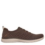 WOMENS VIRTUE COPPER DREAM SLIP ON SNEAKER - CHOCOLATE