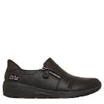 WOMENS SLIP-INS SRYA SLIP ON SNEAKER - BLACK